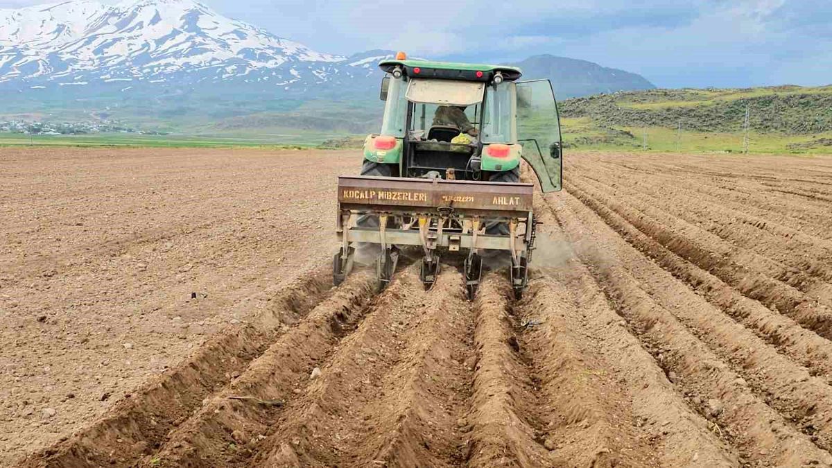 Aydınlar’da Fasulye Ekim Sezonu Başladı