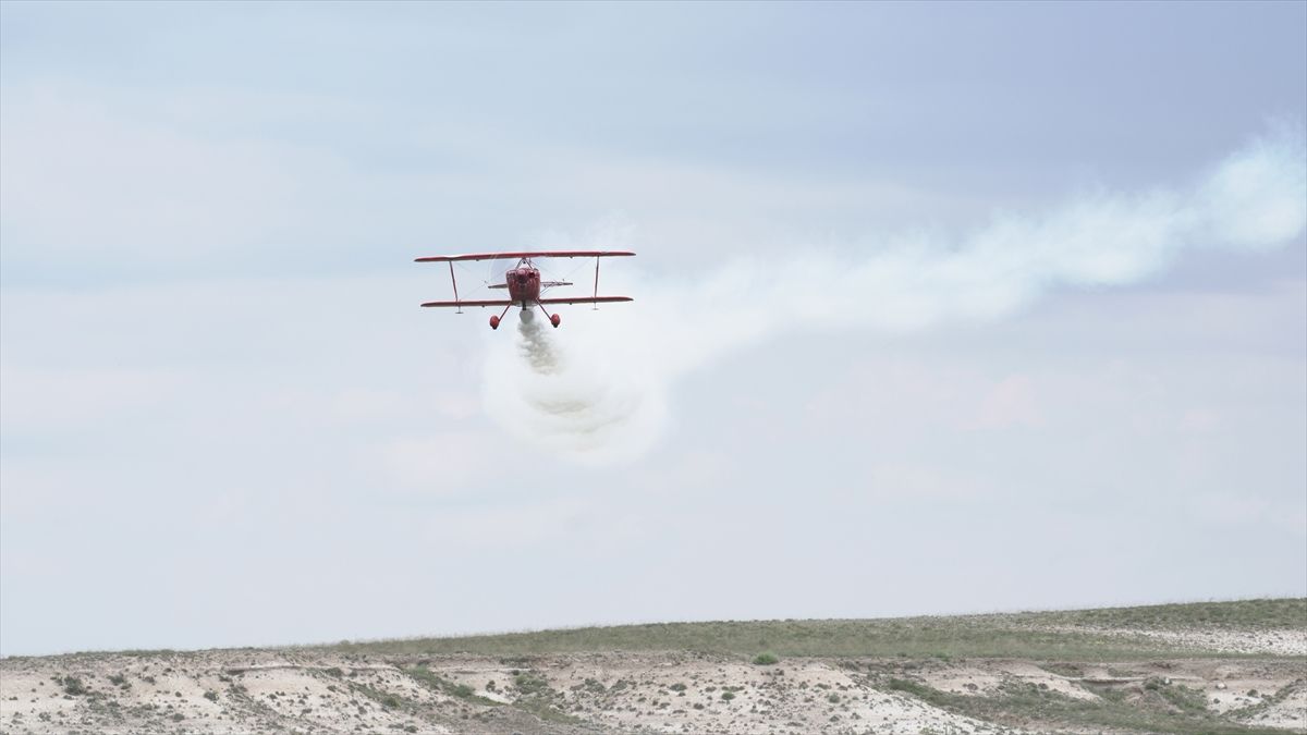 İlk Profesyonel Kadın Akrobasi Pilotu Gösteri Yaptı