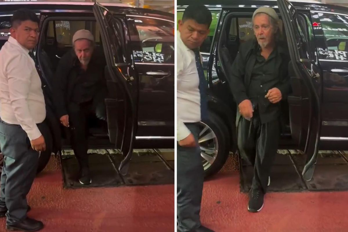 Al Pacino’yu görenler tanıyamadı