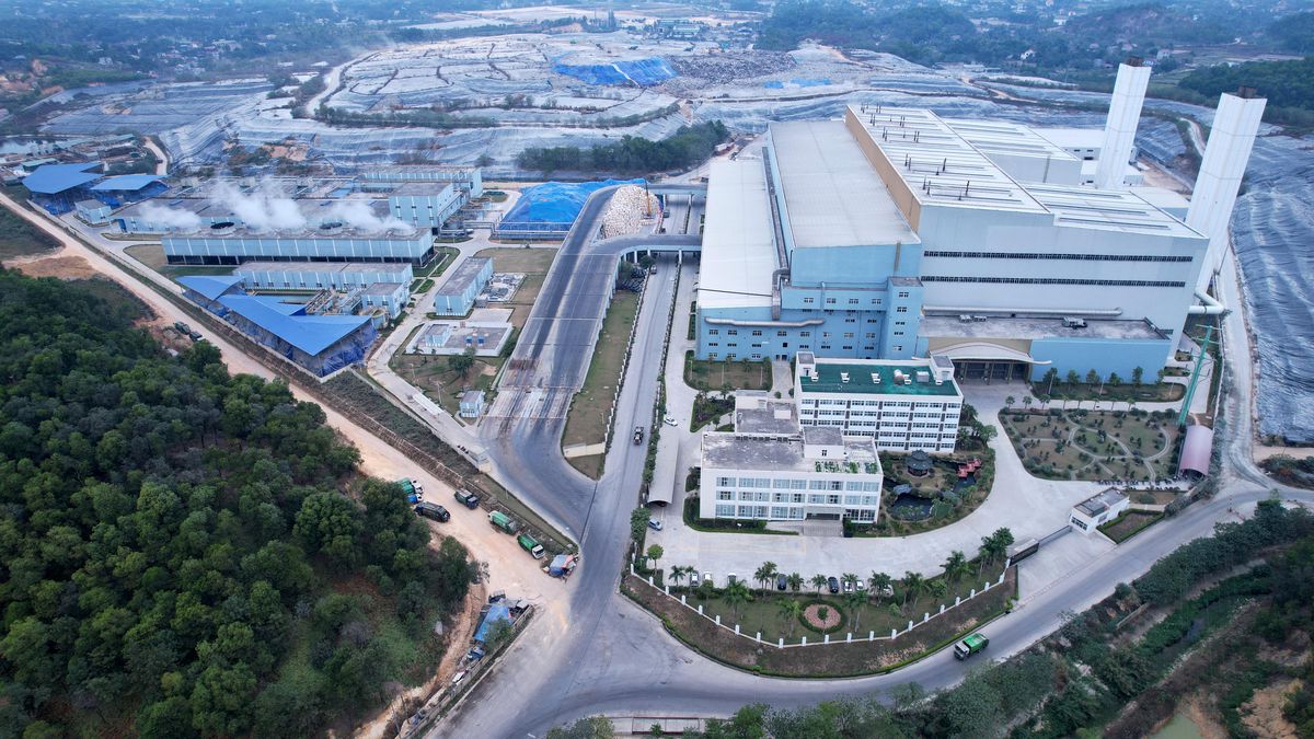 Atıktan Enerji Üreten Yeni Tesis Hanoi’de Faaliyette