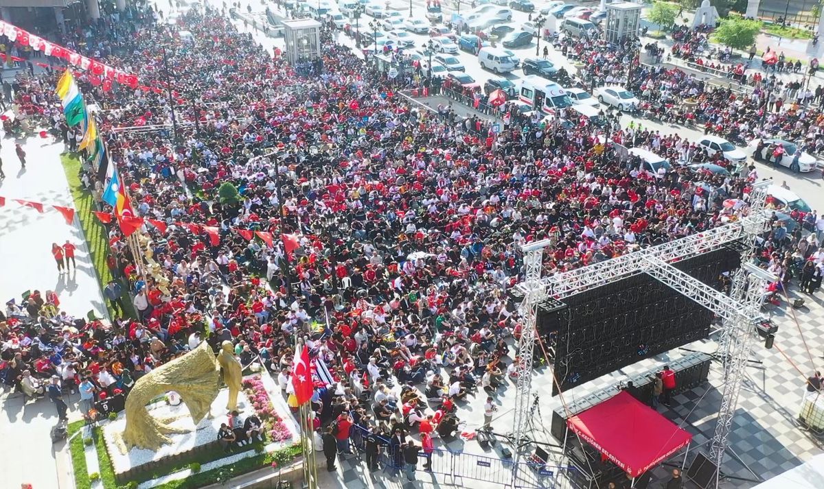 Ankara’da Dev Ekran Heyecanı