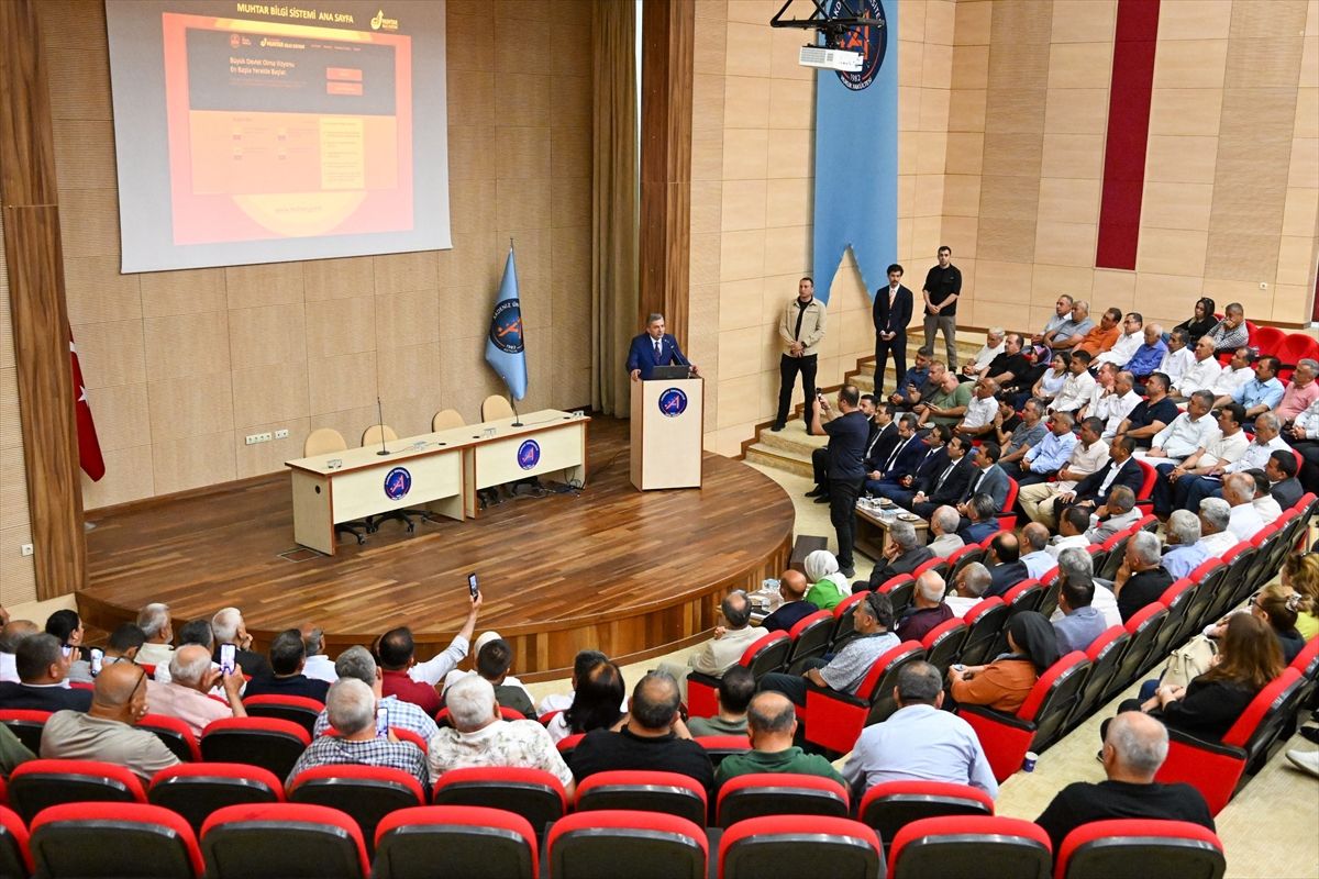 Antalya’da Muhtarlar Eğitimi