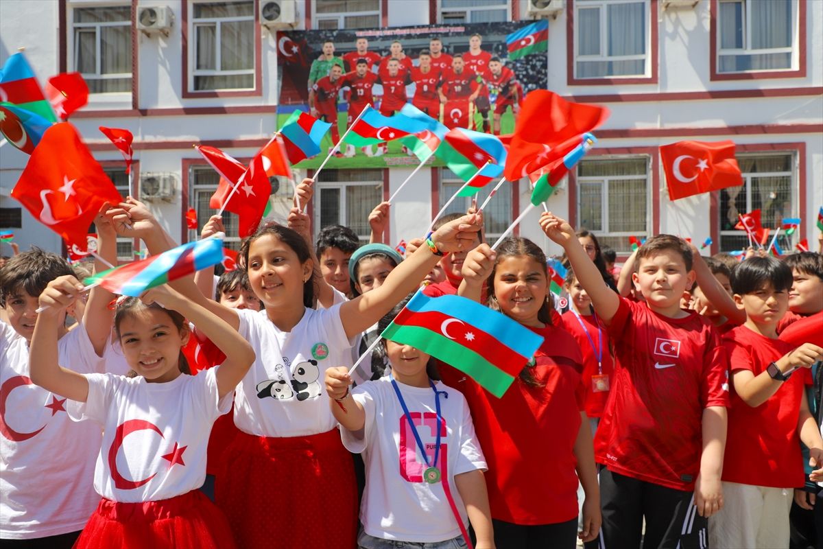 Azerbaycan’dan A Milli Takıma Destek Etkinliği