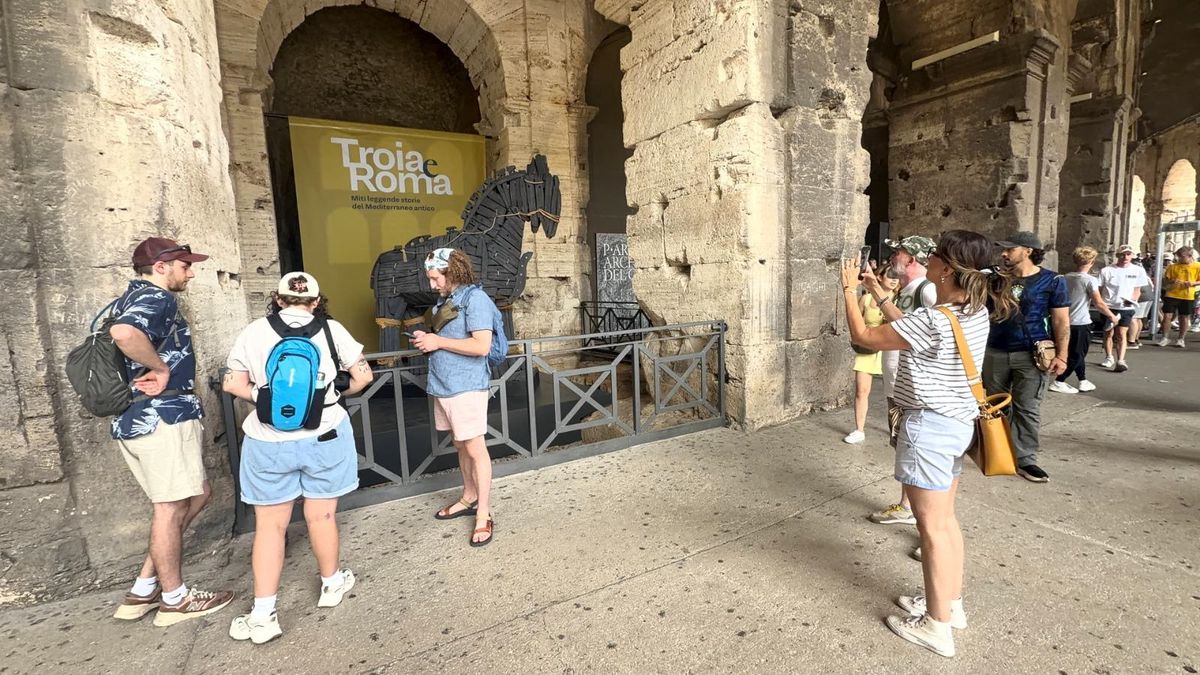 Troya Sergisi Roma’da Açıldı