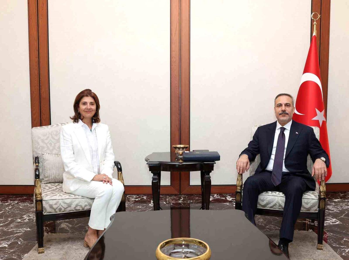 Fidan, BM Temsilcisi Holguin’i Kabul Etti