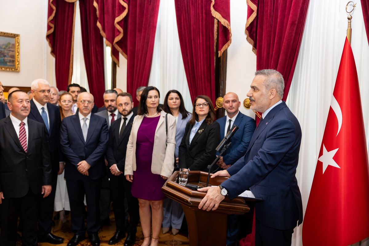Bakan Fidan Bulgaristan’da