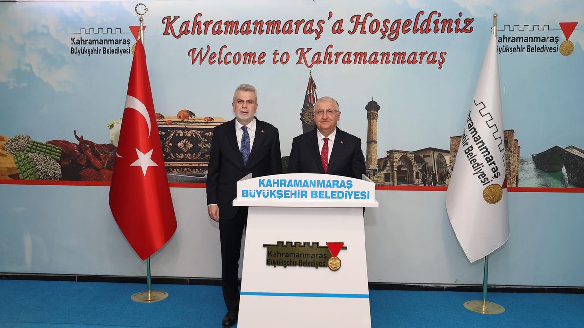 Milli Savunma Bakanı Yaşar Güler Kahramanmaraş’ta