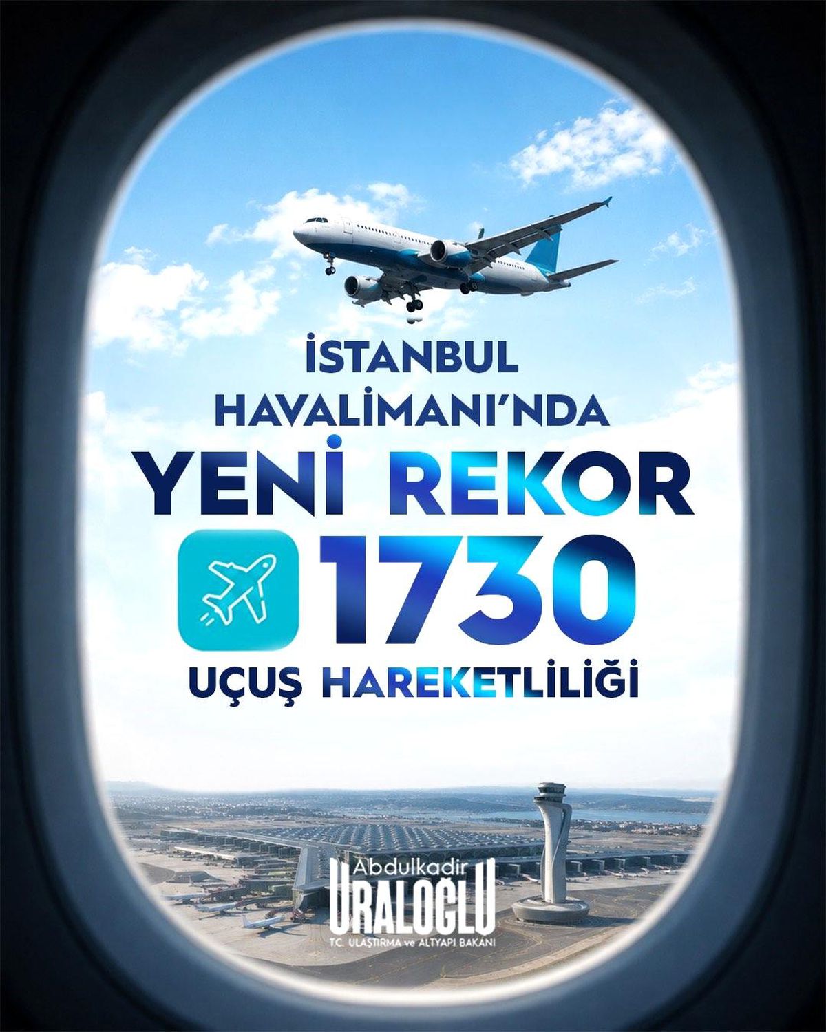 İstanbul Havalimanı’nda Yeni Rekor