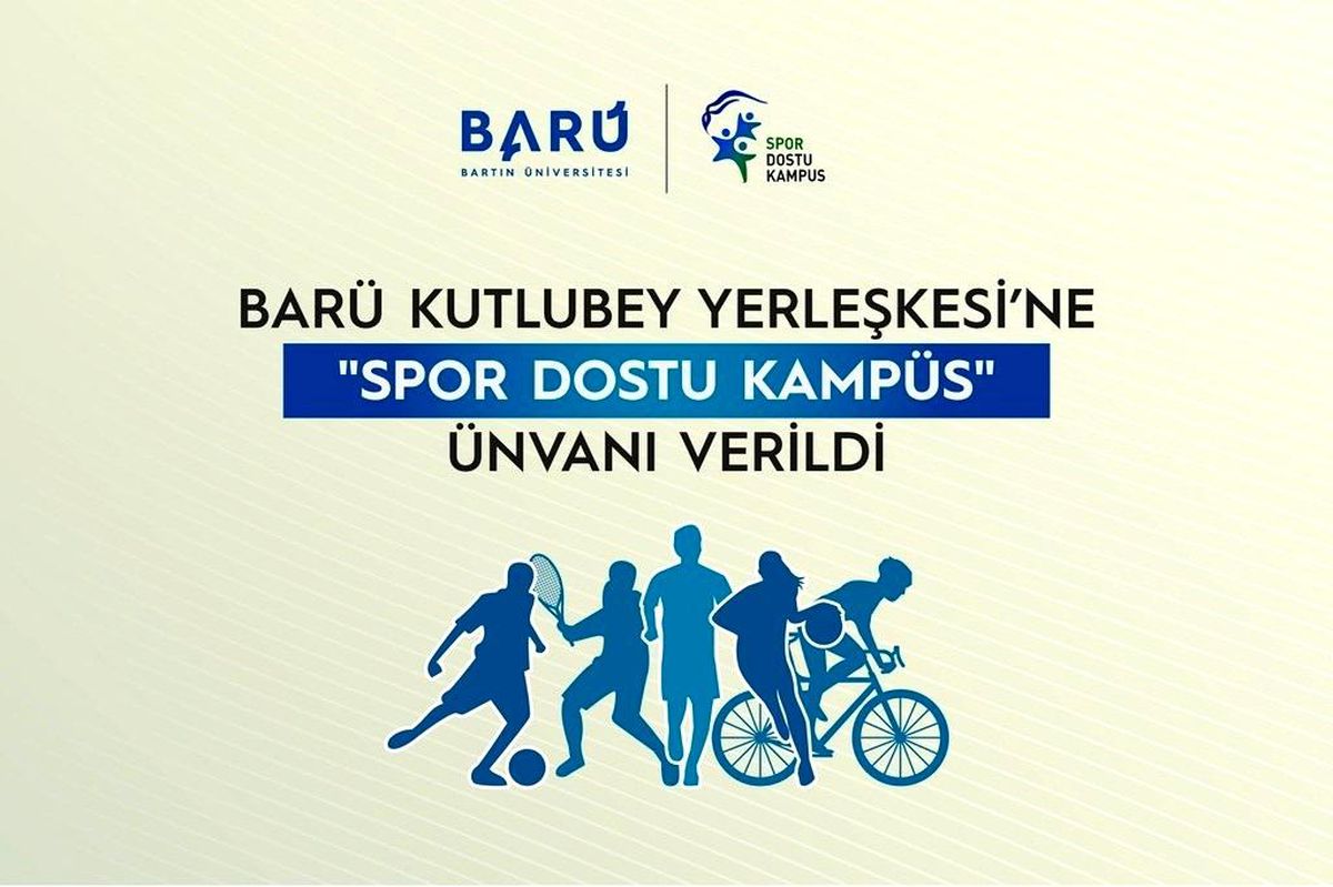 Bartın Üniversitesi’ne ‘Spor Dostu Kampüs’ Unvanı