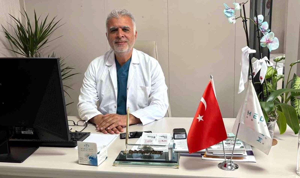 Başhekim Yüzgeç, Uzm. Dr. Çakar’ın sağlık durumu hakkında bilgi verdi