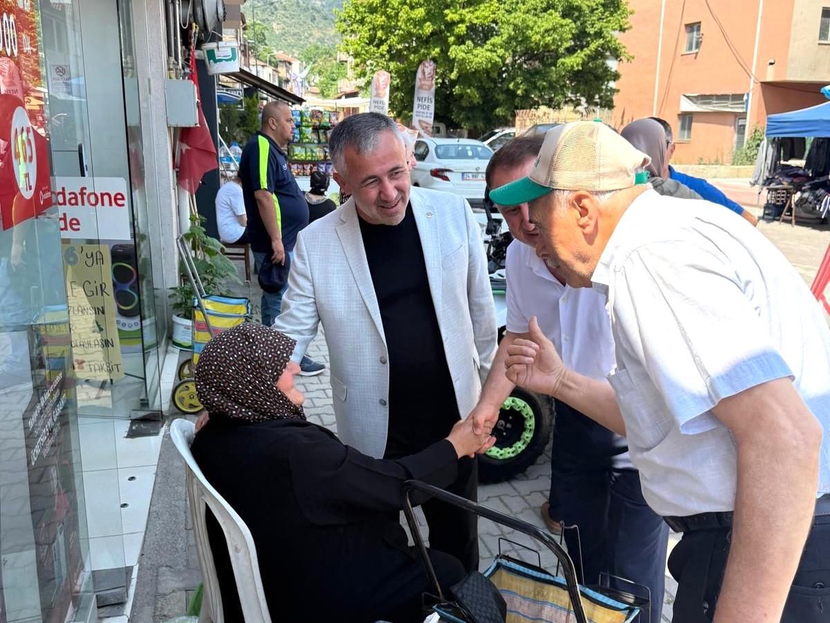 Yıldırım, Osmaneli’nde Esnafla Buluştu