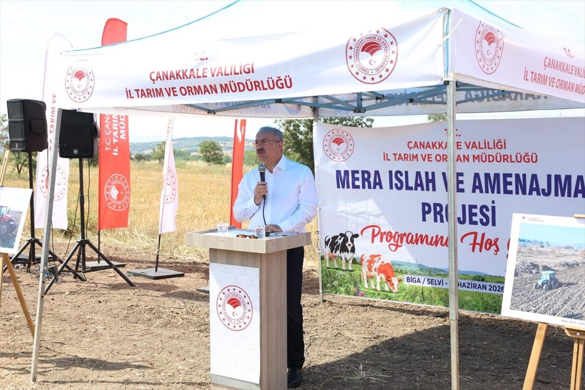 Çanakkale’de Arpa Hasadı Töreni