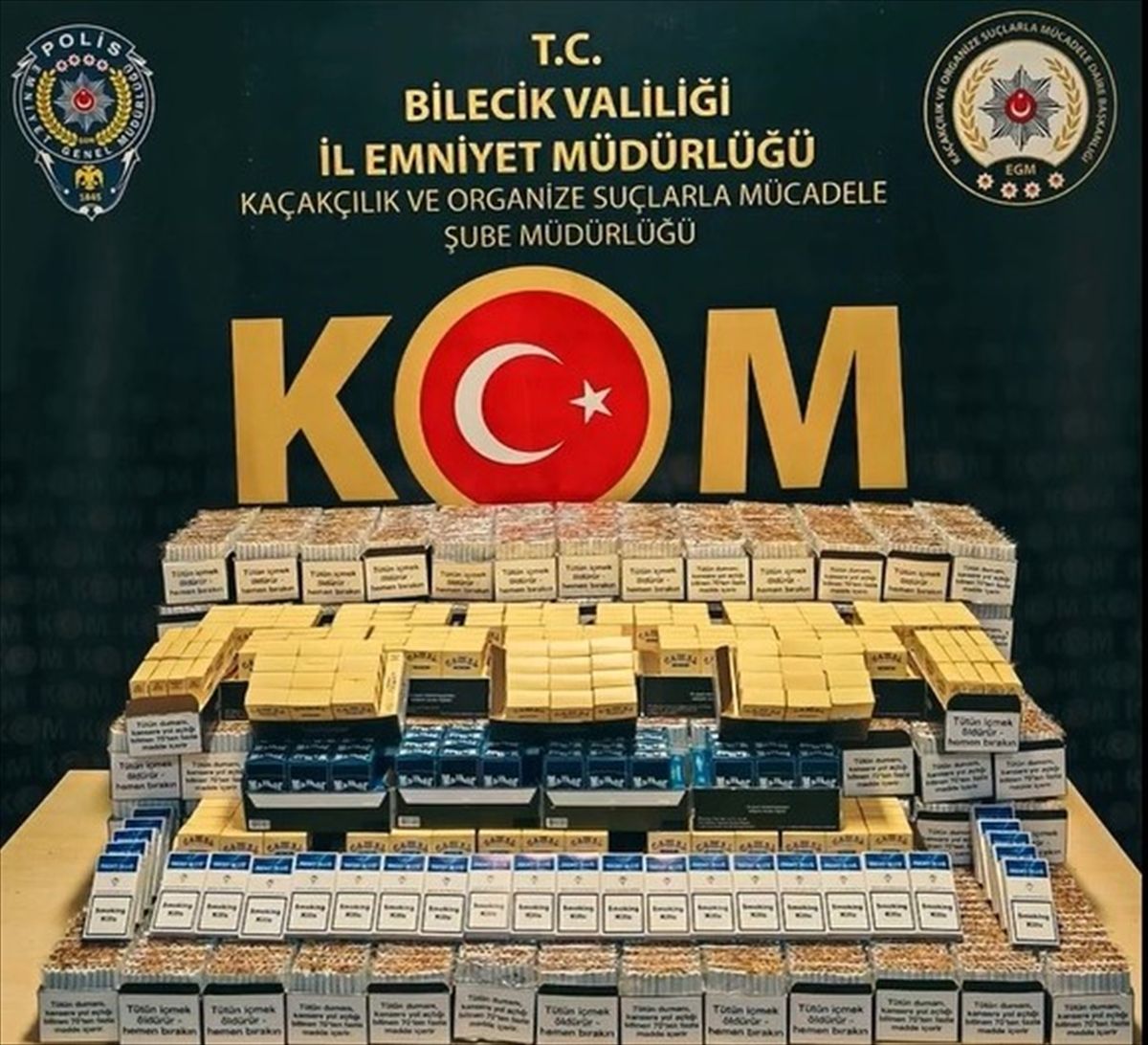 Bilecik’te 28 Bin Makaron Ele Geçirildi