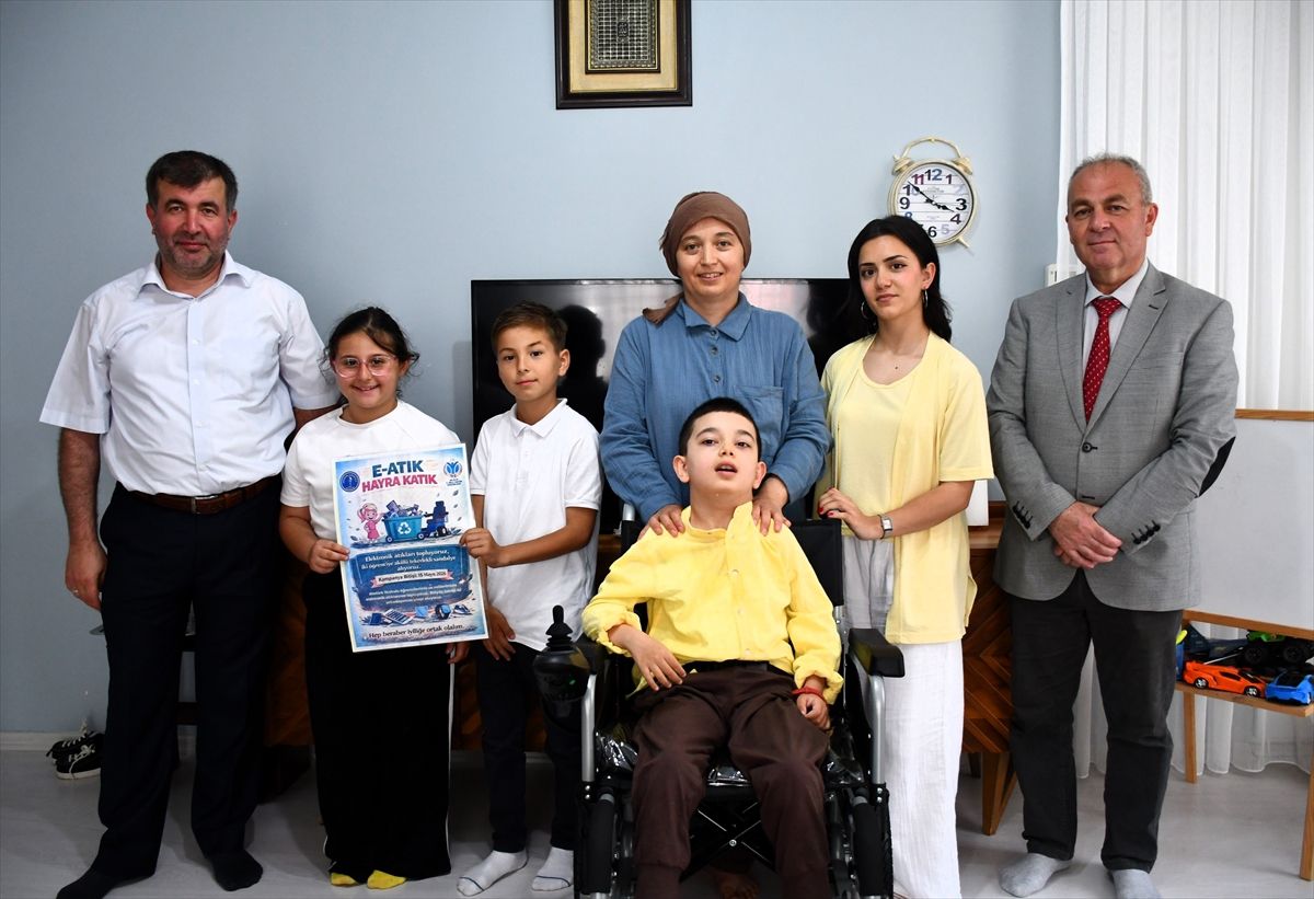 E-Atık Kampanyası ile Tekerlekli Sandalye Temini