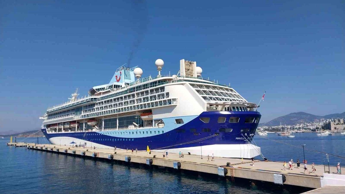 Marella Discovery Bodrum’a Demir Attı