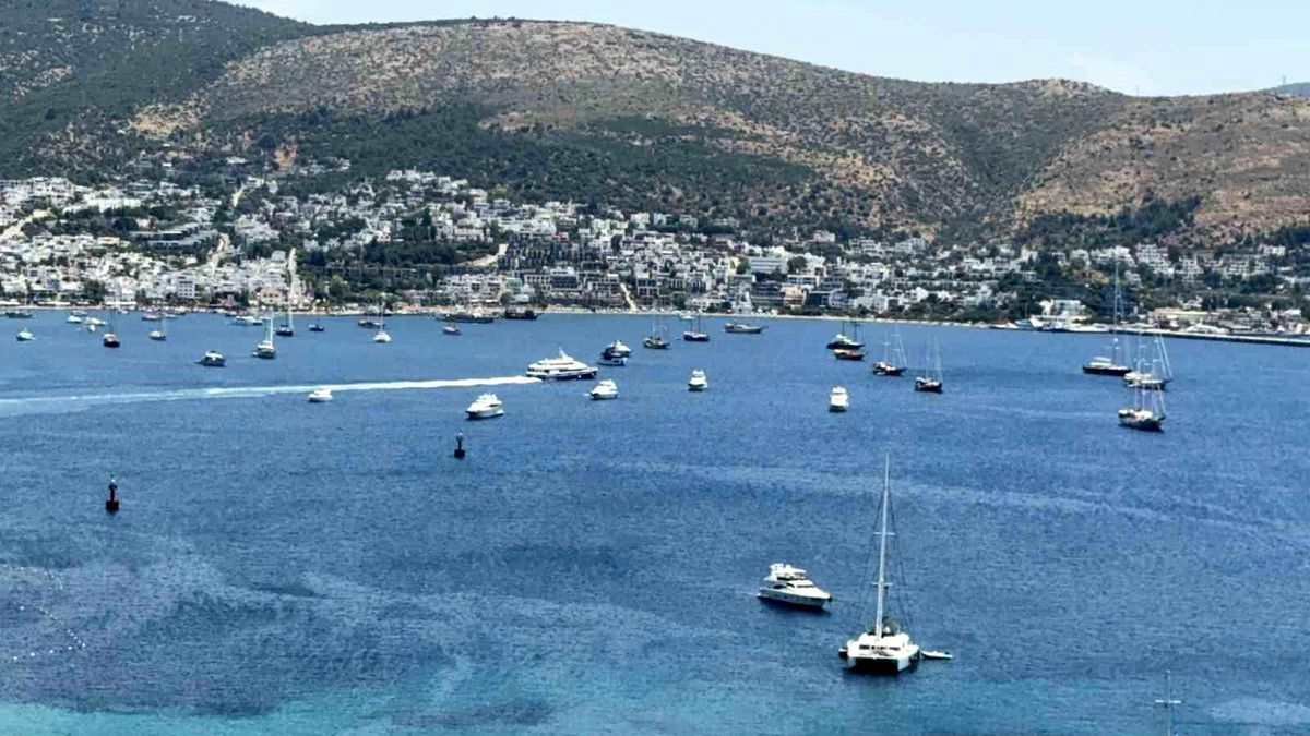 Bodrum’da Yat Yoğunluğu Artıyor