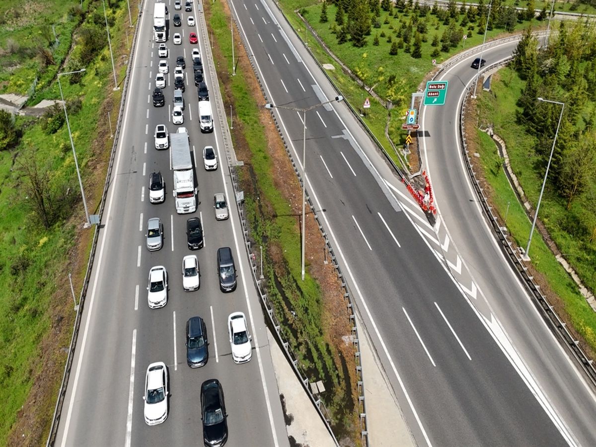 Bolu Dağı Tüneli’nden 1 milyon araç geçti