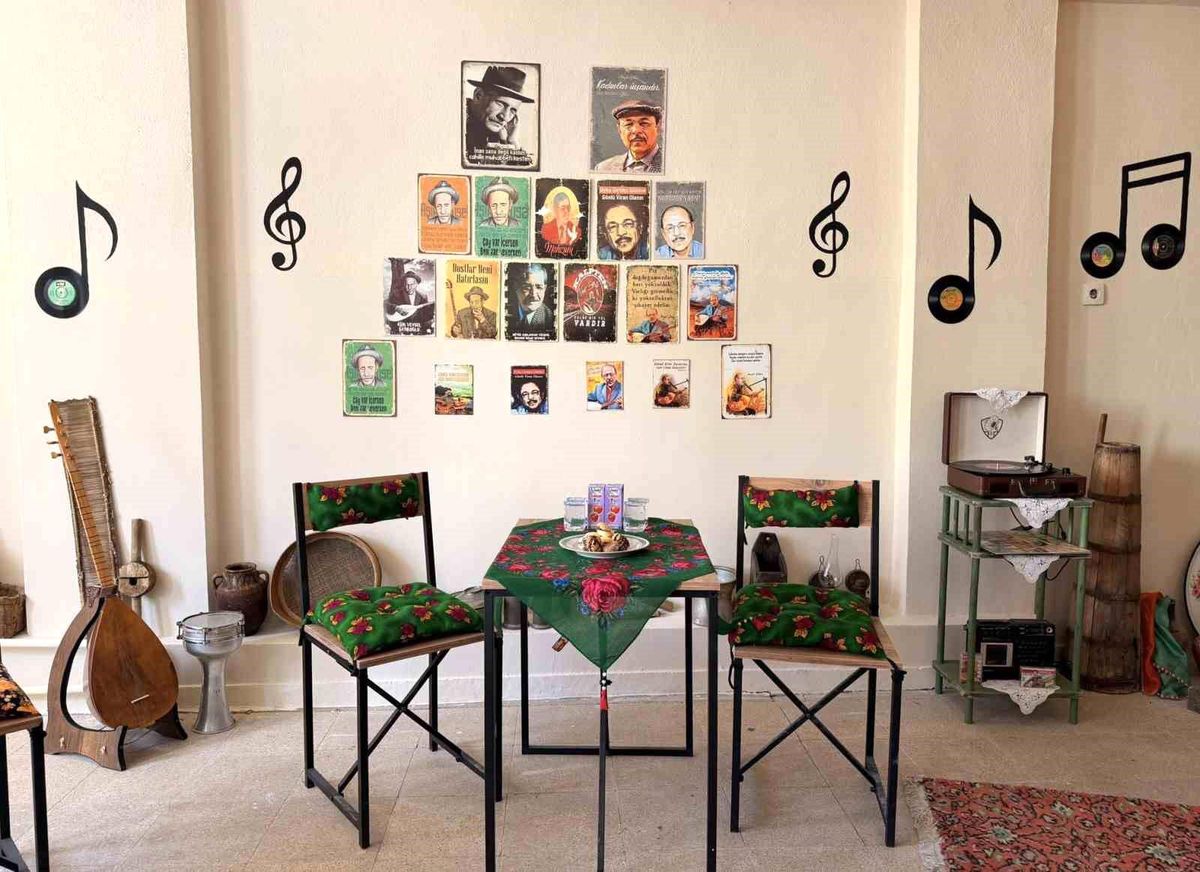 Gölpazarı’nda Nostalji Kafe Açıldı