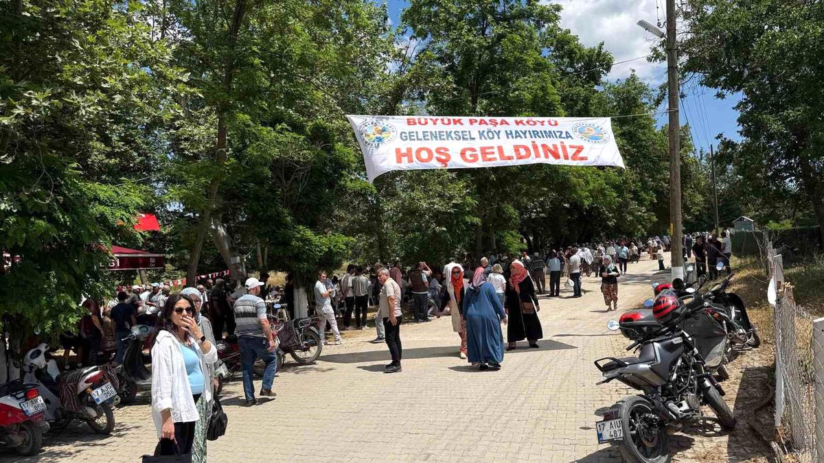 Büyükpaşa köyünde geleneksel köy hayrı düzenlendi
