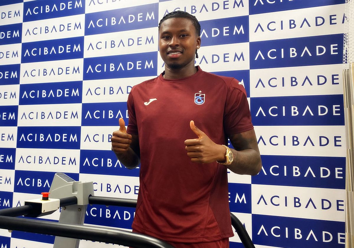 Trabzonspor’un Yeni Transferi Sidny Lopes Cabral Sağlık Kontrolünden Geçti