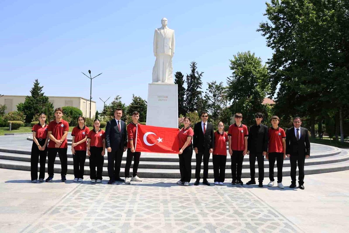 Çameli heyeti, Kardeş Şehir protokolü kapsamında Azerbaycan’da temaslarda bulundu