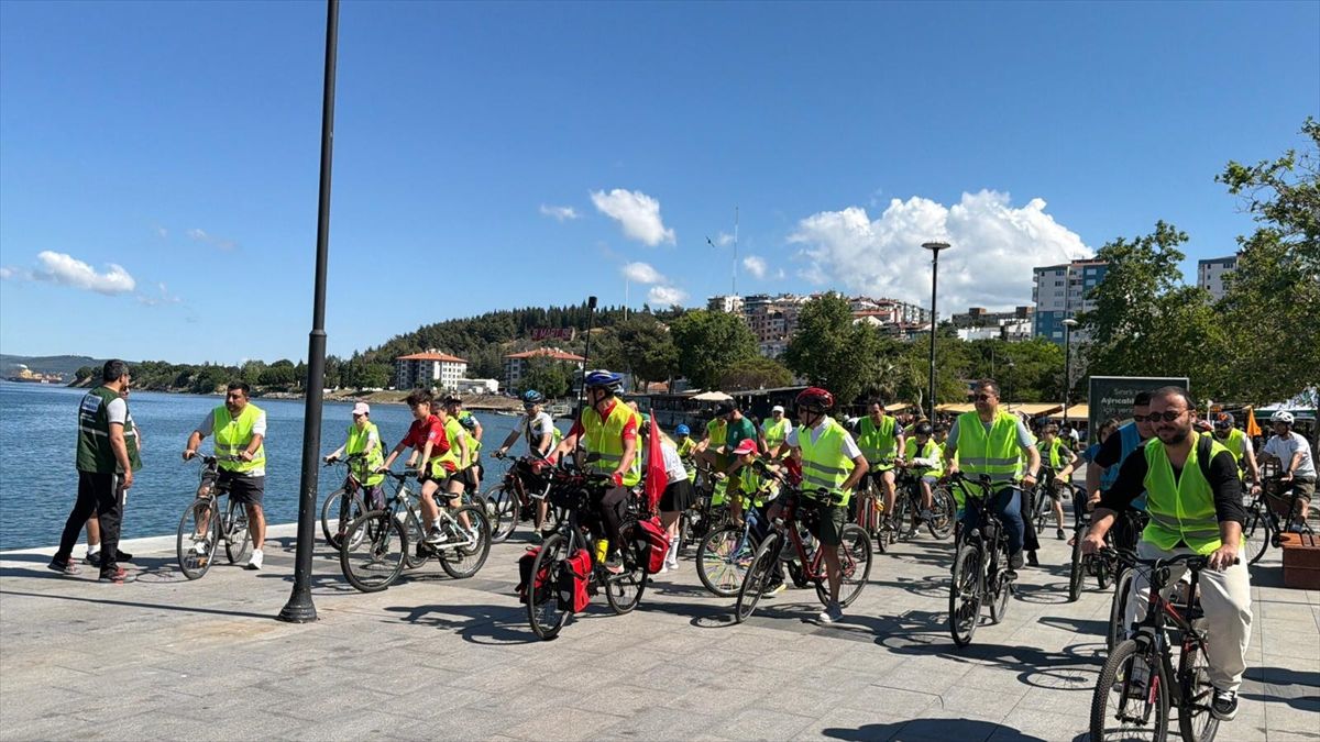 Yeşilay Bisiklet Turu Çanakkale’de Gerçekleşti