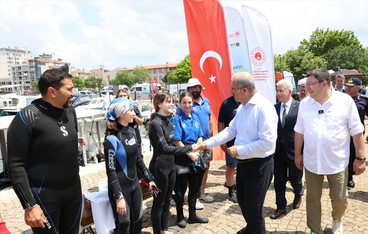 Çanakkale’de Deniz Temizliği Etkinliği