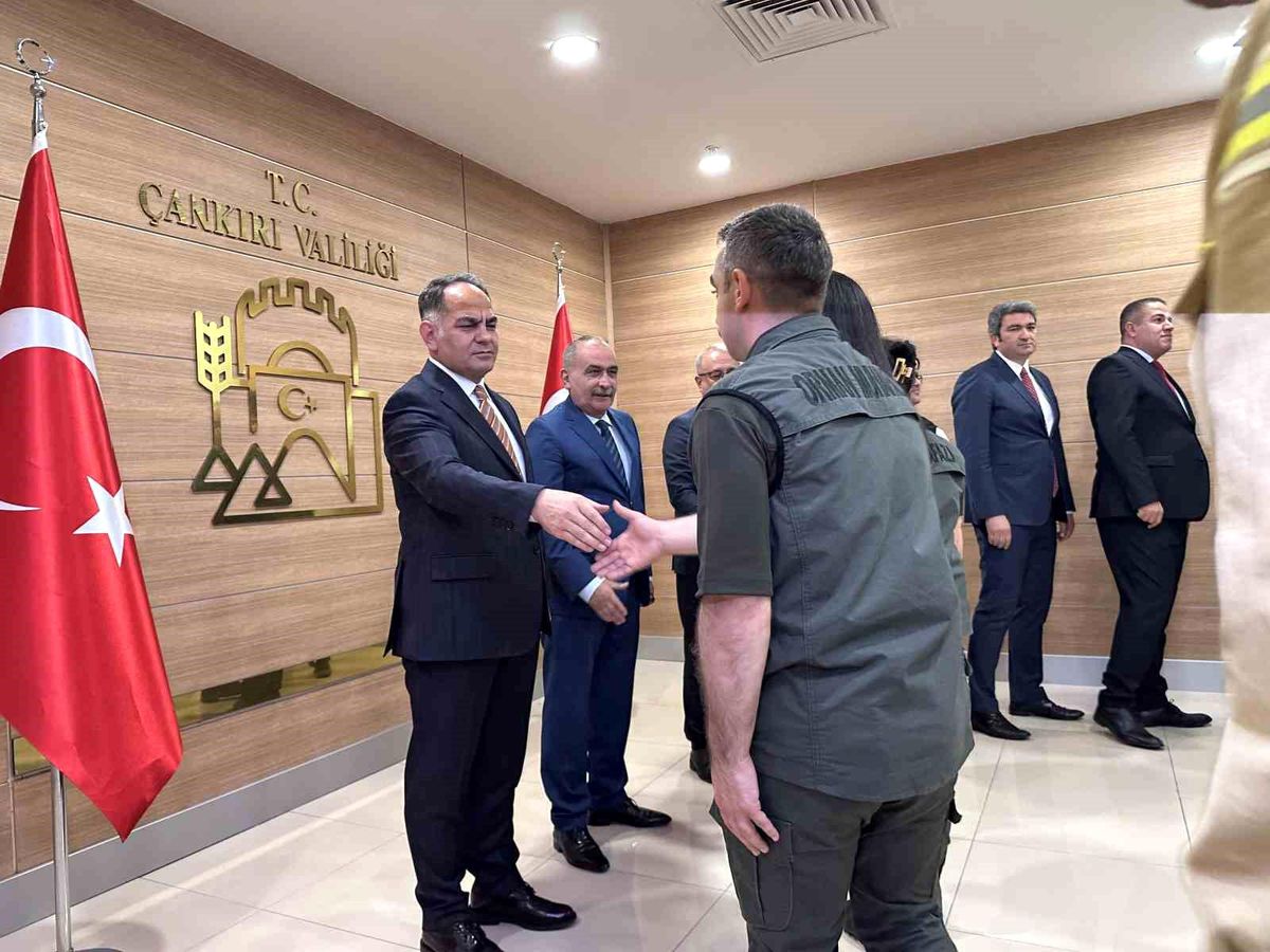 Çankırı’da Bayramlaşma Töreni