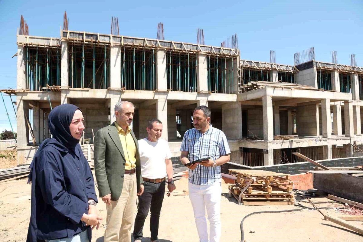 Çayırova’da yapımı süren meslek lisesi eğitim altyapısını güçlendirecek