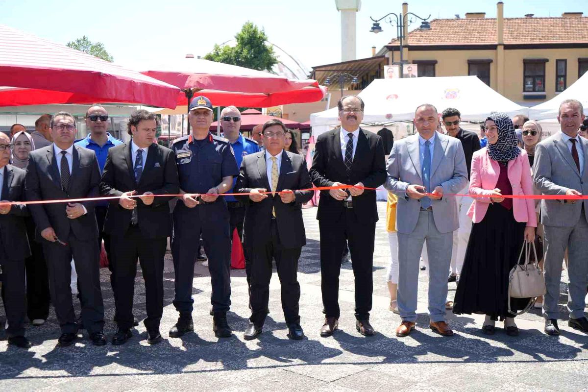 Hükümlülerin El Sanatları Sergisi Samsun’da Açıldı