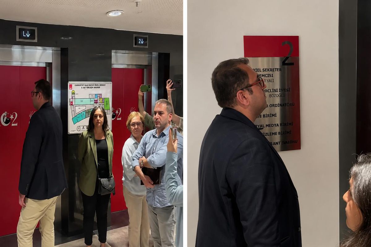 CHP Genel Merkezi’nde gazeteci ile danışman arasında ‘Sarı zarf’ gerginliği