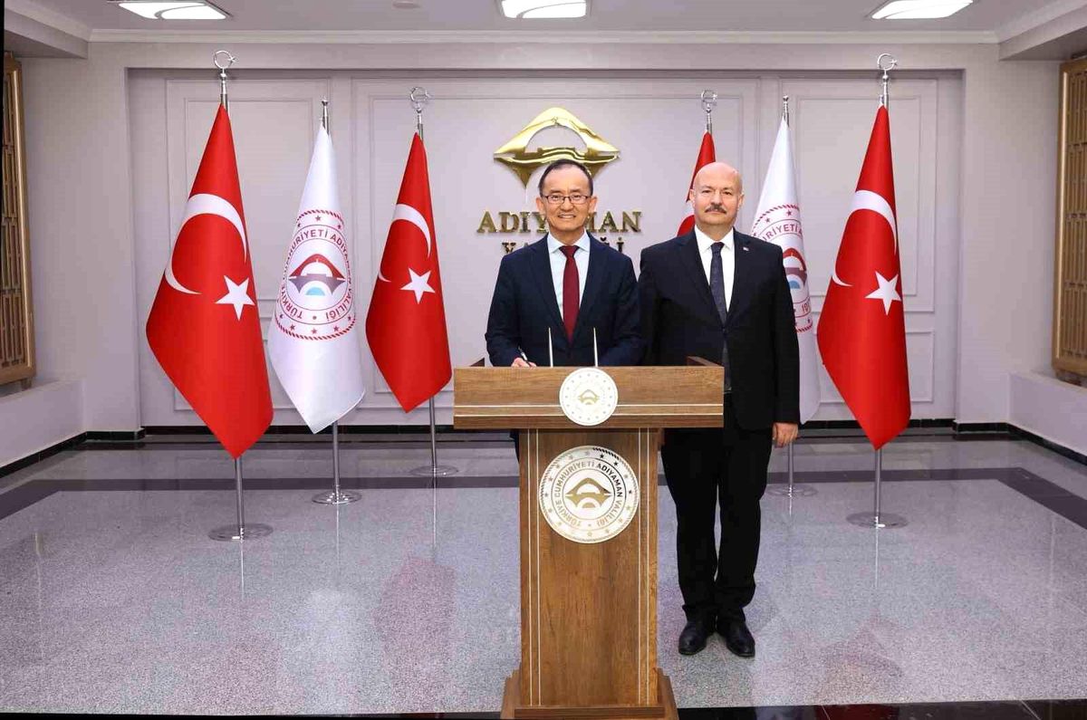 Çin Büyükelçisi Adıyaman’ı Ziyaret Etti