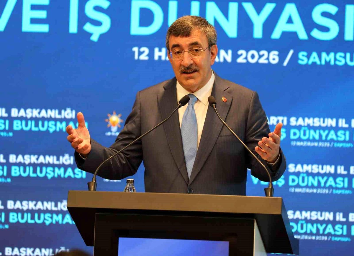Cumhurbaşkanı Yardımcısı Cevdet Yılmaz, Samsun’da konuştu: “Her türlü riske karşı ülkemizi hazırlıyoruz”
