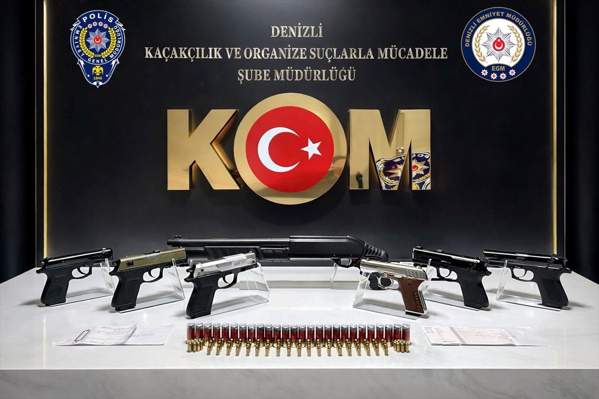 Denizli’de Tefecilik ve Silah Ticareti Operasyonu