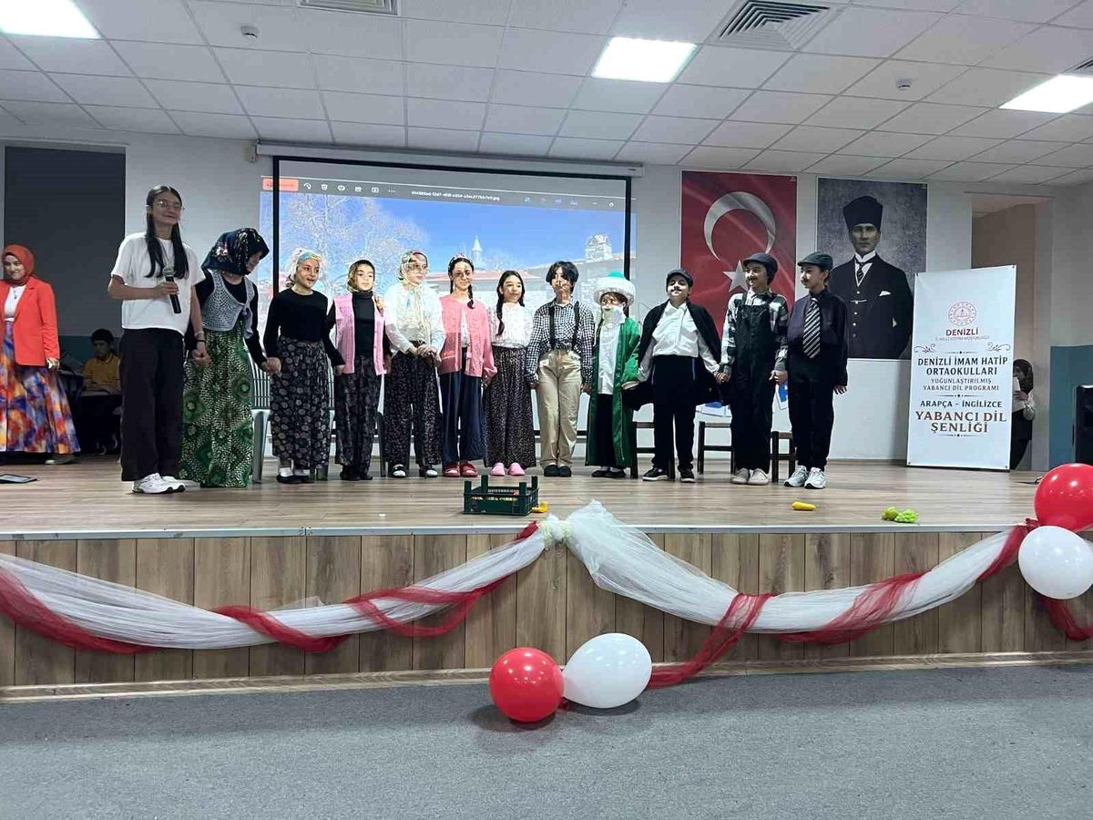 Denizli’nin 4 ilçesinde yabancı dil festivali heyecanı yaşanacak