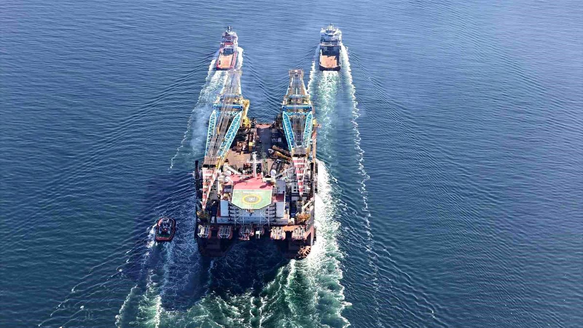 Ağır Kaldırma Vinci ‘Saıpem 7000’ Romanya’ya Yola Çıktı