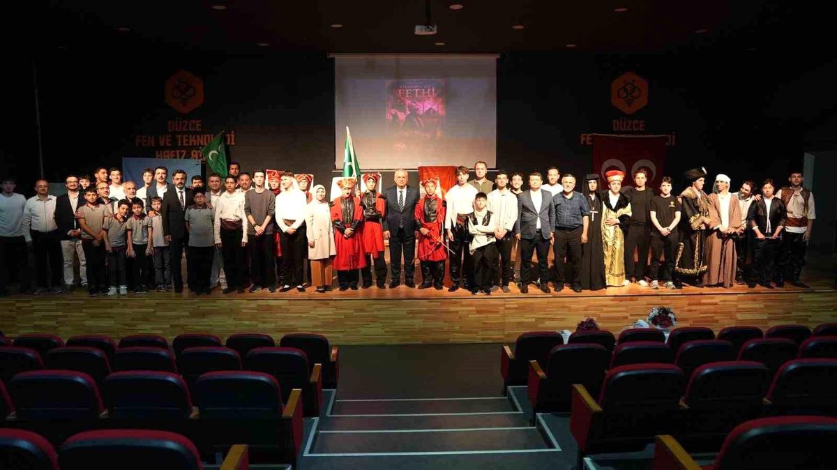 Düzce’de İstanbul’un Fethi Etkinliği