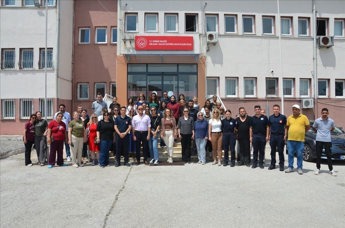 Edirne’de Yangın Eğitimi ve Şiddetle Mücadele Faaliyetleri