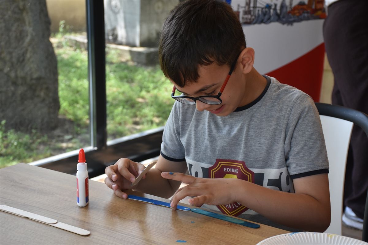 Edirne’de Öğrenciler Köprü Maketleri Yaptı