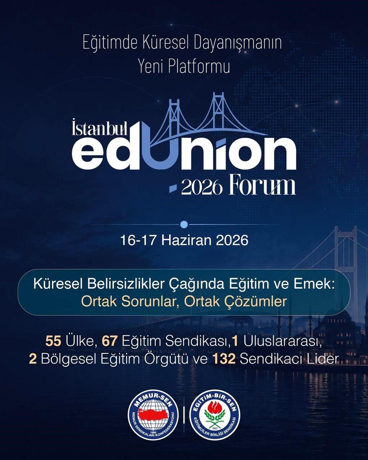 İstanbul EdUnion Forum 2026 Başlıyor