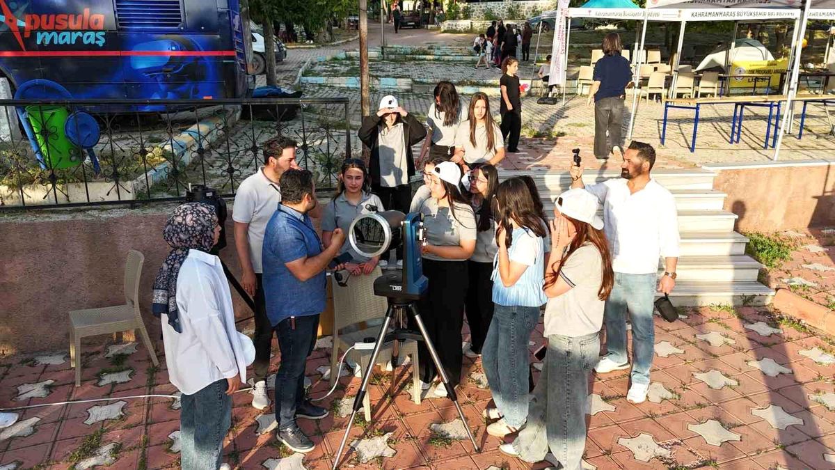 Ekinözü’nde astronomi ve gökyüzü gözlem şenliği düzenlendi