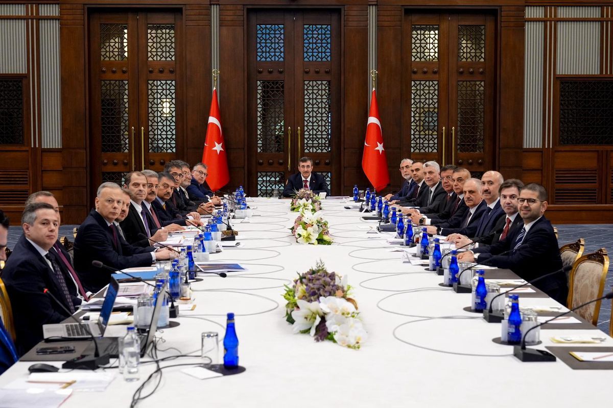 Cumhurbaşkanı Yardımcısı Yılmaz başkanlığında EKK toplantısında reform eylemleri değerlendirildi.