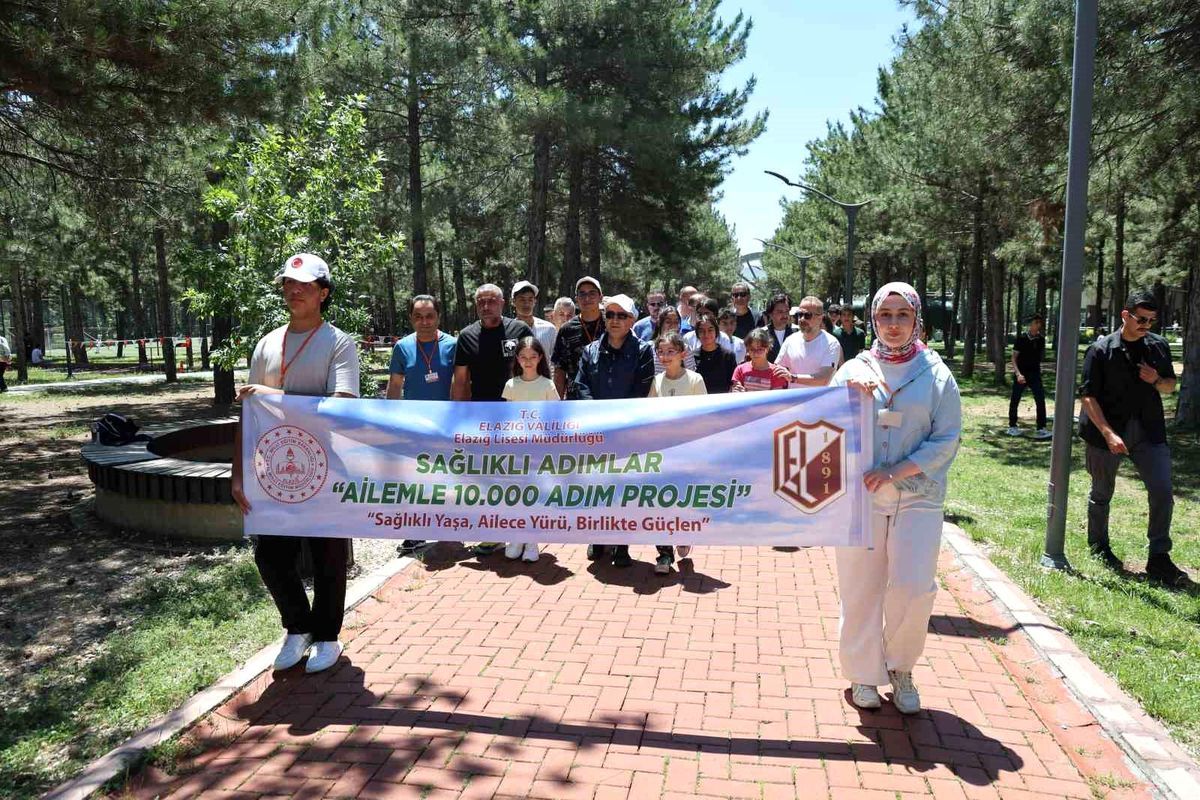 Elazığ’da Ailelerle Spor Etkinliği