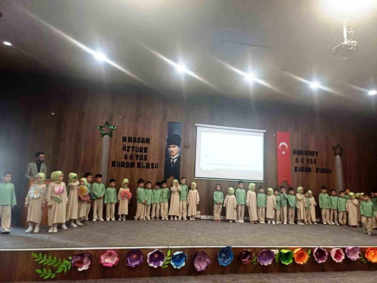 Miniklerin Kur’an Kursu Kapanış Programı