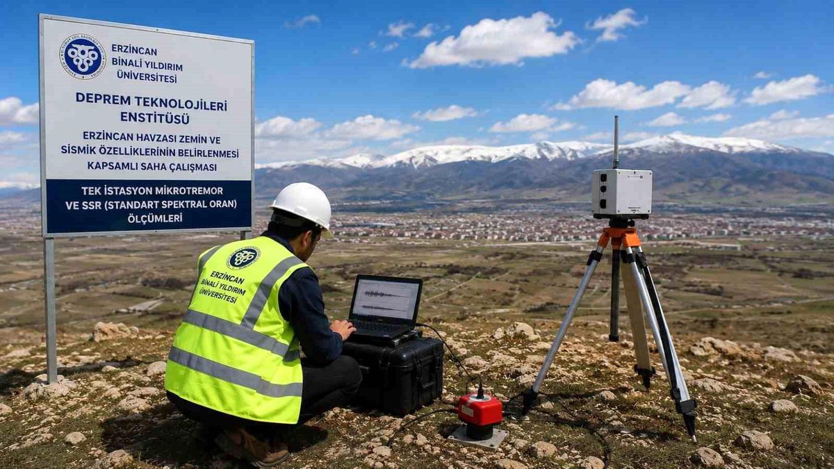Erzincan’da Deprem Araştırması Başladı
