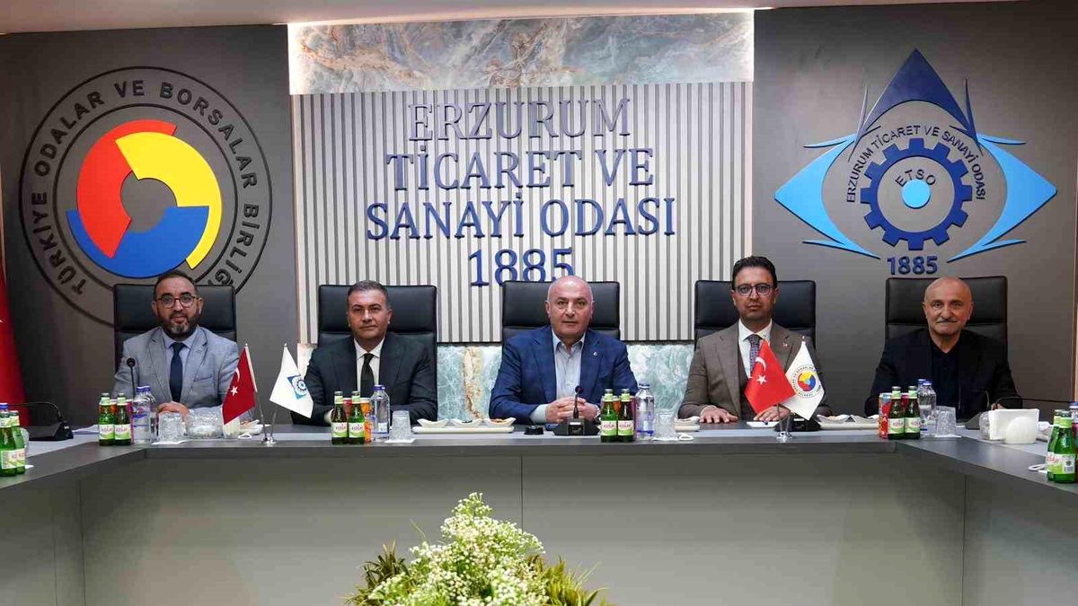 Erzurum’da Mesleki ve Teknik Lise Projesi Toplantısı