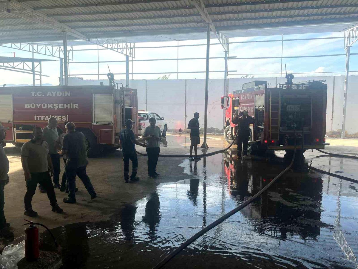 Fabrikada çıkan yangın söndürüldü