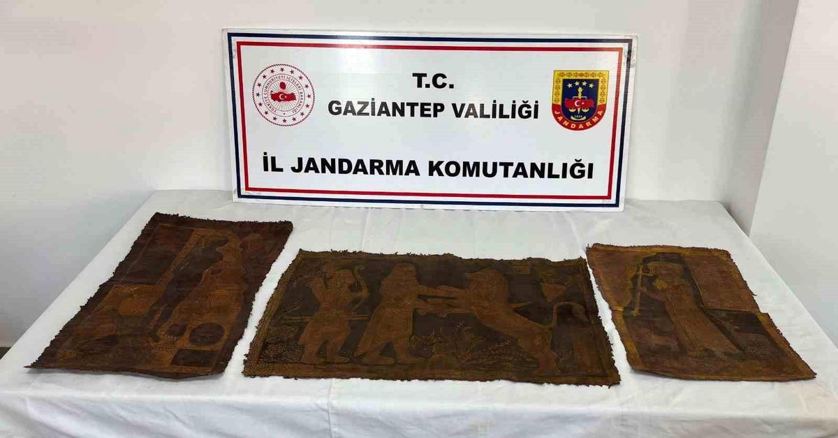 Gaziantep’te Tarihi Eser Operasyonu
