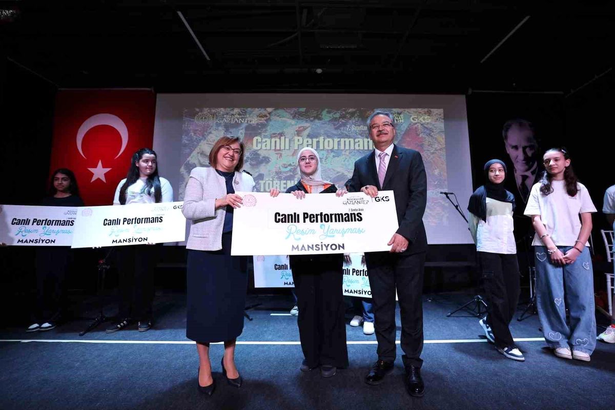 Gaziantep’te genç yeteneklere ödül