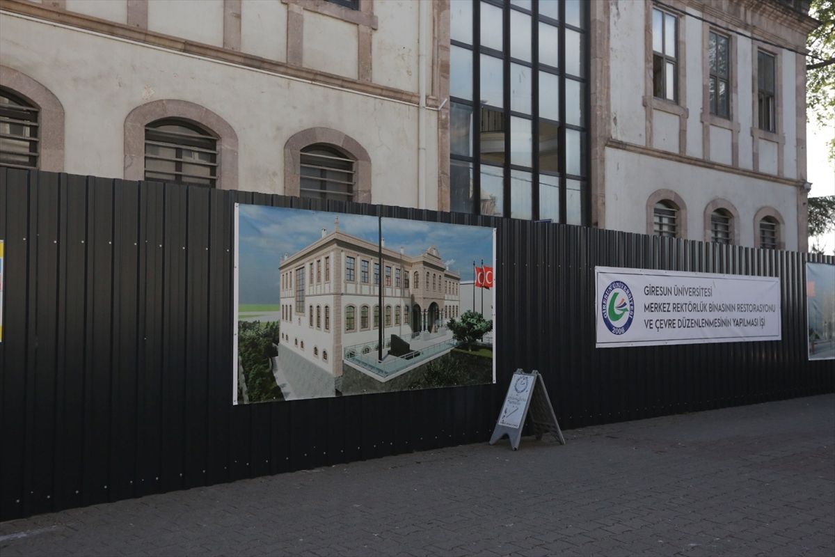 Giresun Üniversitesi’nde Restorasyon Başladı